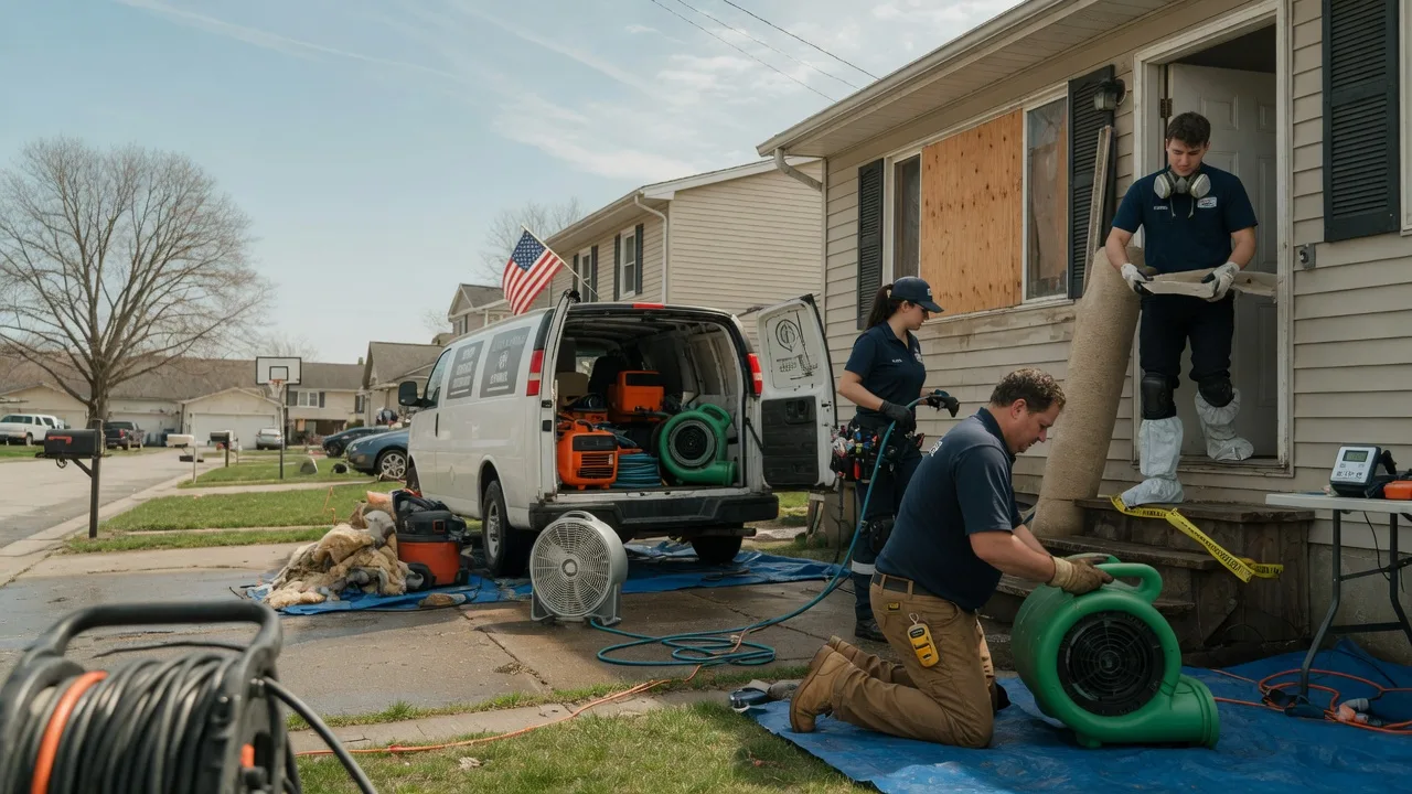 Water Damage Restoration in Newport, PA near me